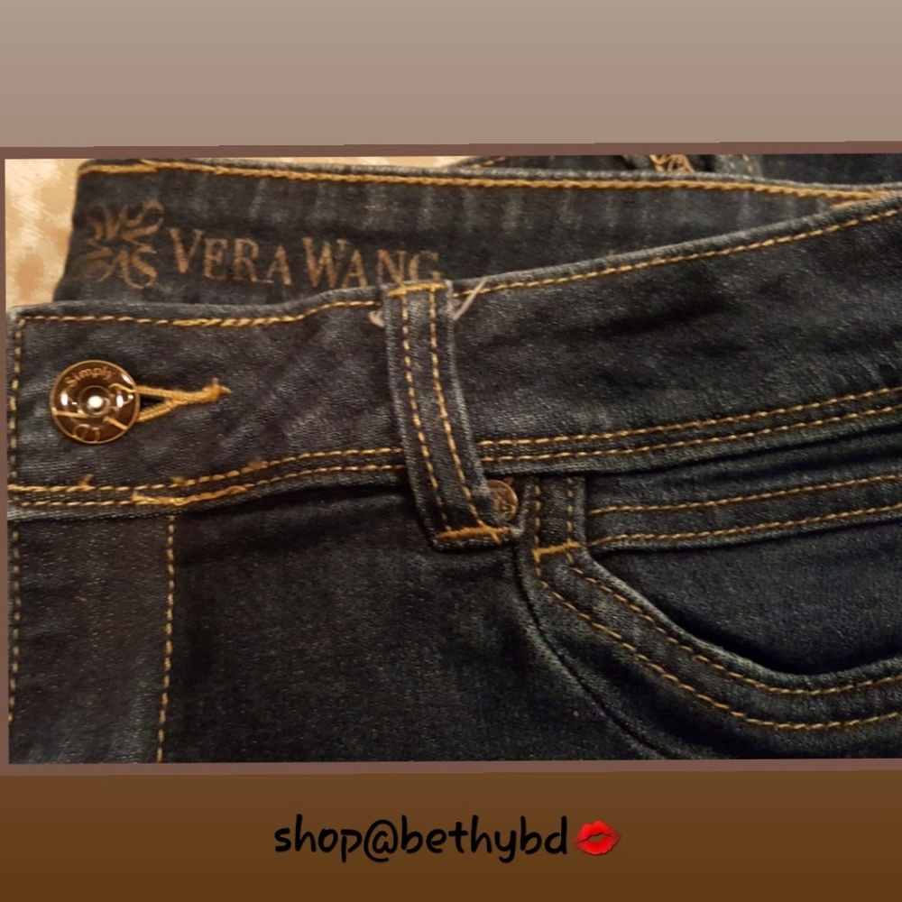 Vintage Y2K Simply Vera Vera Wang slight flare leg jeans - Picture 2 of 8